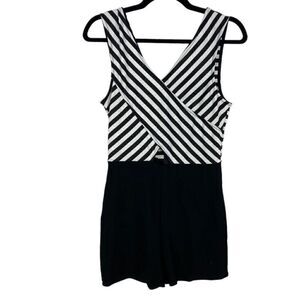 SOPRANO Black and White Romper